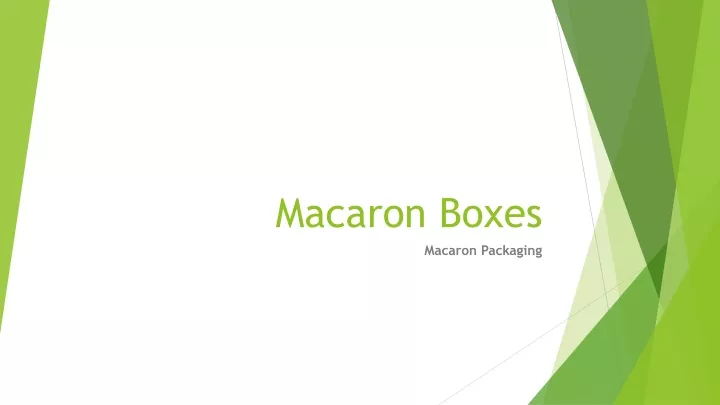 macaron boxes