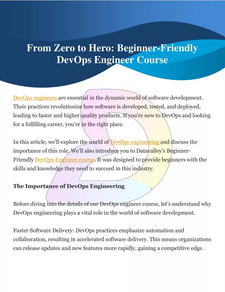 from zero to hero beginner friendly devops