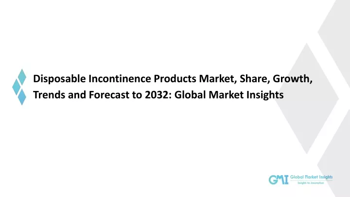 disposable incontinence products market share