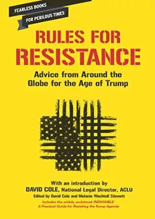 Full Pdf Rules for Resistance: Advice from Around the Globe for the Age of Trump