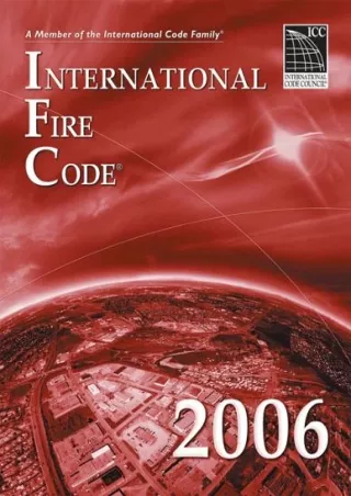 Epub 2006 International Fire Code (International Code Council Series)