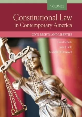 Read PDF  Constitutional Law in Contemporary America, Volume 2: Civil Rights and