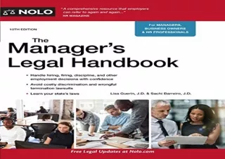 Download Manager's Legal Handbook,The Free