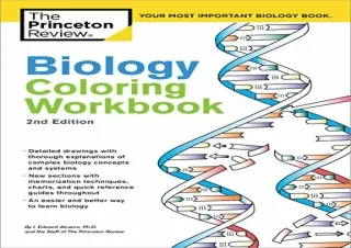 [PDF READ ONLINE] Biology Coloring Workbook, 2nd Edition: An Easier and Better W
