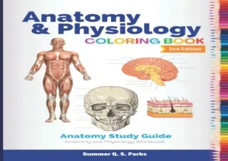 [READ DOWNLOAD] Anatomy and Physiology Coloring Book: Anatomy Study Guide. Anato