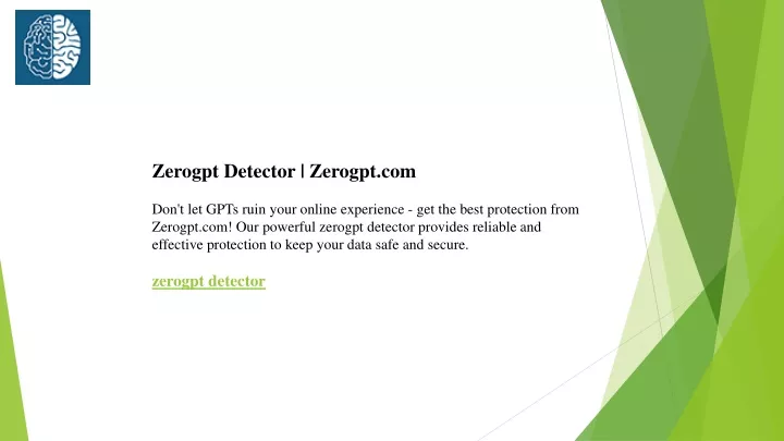 zerogpt detector zerogpt com don t let gpts ruin
