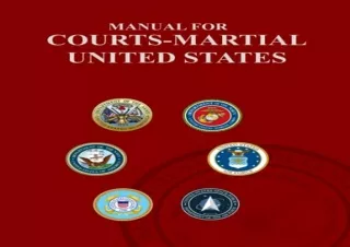 PDF Manual for Courts-Martial 2019 EDITION: Volume 1 Parts I -V Android