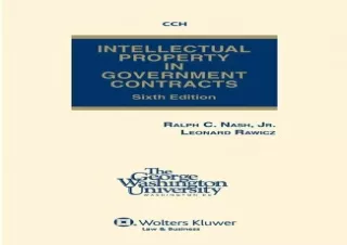 [PDF] Intellectual Property in Government Contracts Kindle
