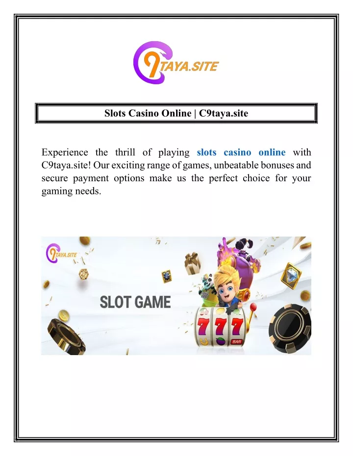slots casino online c9taya site
