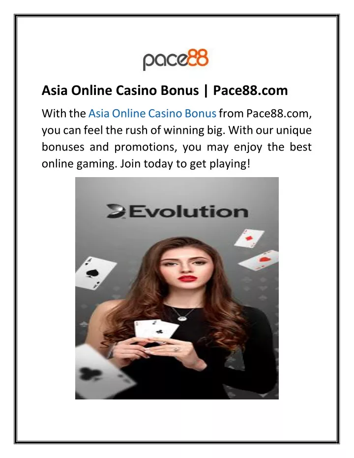 asia online casino bonus pace88 com