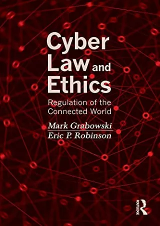 [PDF READ ONLINE] Cyber Law and Ethics