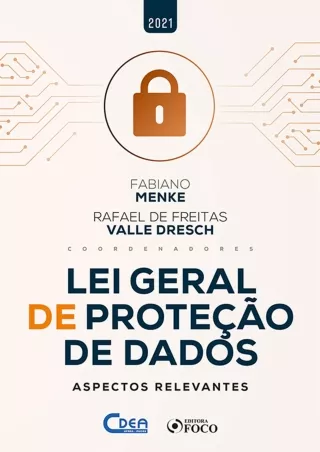 [PDF] DOWNLOAD Lei geral de proteção de dados: Aspectos relevantes (Portuguese Edition)