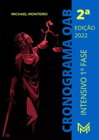 READ [PDF] Cronograma Oab 1ª Fase (Portuguese Edition)