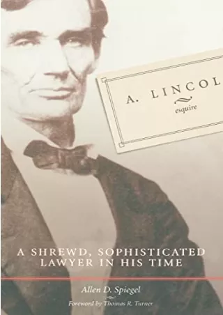 [PDF] DOWNLOAD A. LINCOLN, ESQUIRE
