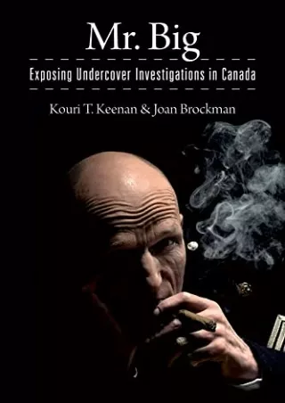 [PDF] DOWNLOAD Mr. Big: Exposing Undercover Investigations in Canada