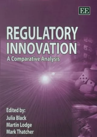 PDF_ Regulatory Innovation: A Comparative Analysis