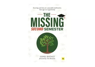 Download The Missing Second Semester Investing and time are a powerful combinati