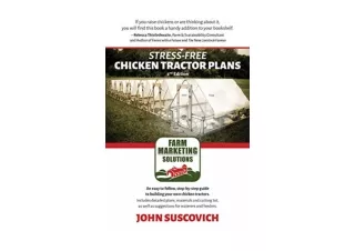Ebook download Stress Free Chicken Tractor Plans An Easy to Follow Step by Step