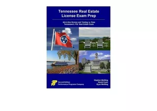 PDF read online Tennessee Real Estate License Exam Prep All in One Review and Te