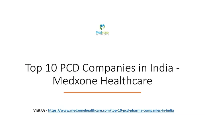 top 10 pcd companies in india medxone healthcare