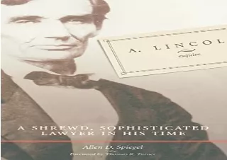 [EPUB] DOWNLOAD A. LINCOLN, ESQUIRE