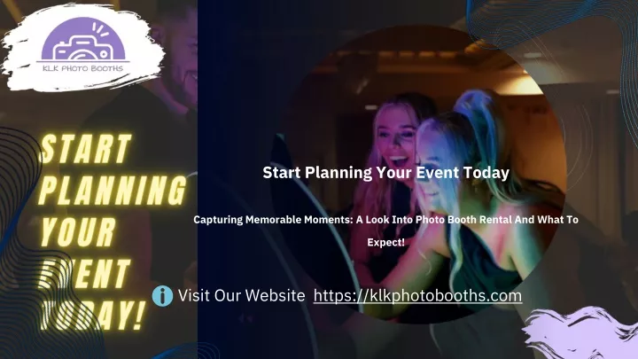 start planning your event today