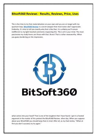 bitsoft360 reviews results reviews price uses