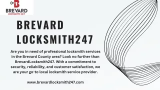 "Brevard Locksmith 24/7: Your Trusted Lock and Key Experts"
