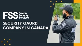 Falcon Security is a security guard company based in Alberta, Ontario, Canada.