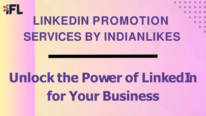 linkedin promotion