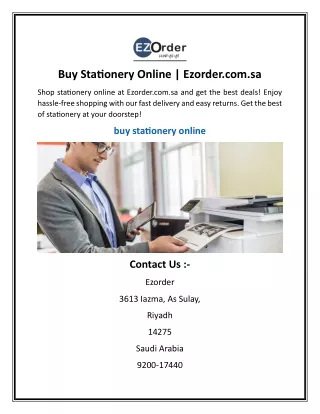 buy stationery online ezorder com sa