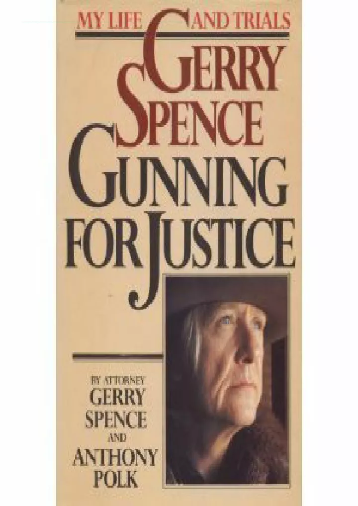 gerry spence gunning for justice download