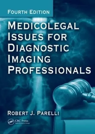 PDF Medicolegal Issues for Diagnostic Imaging Professionals ebooks