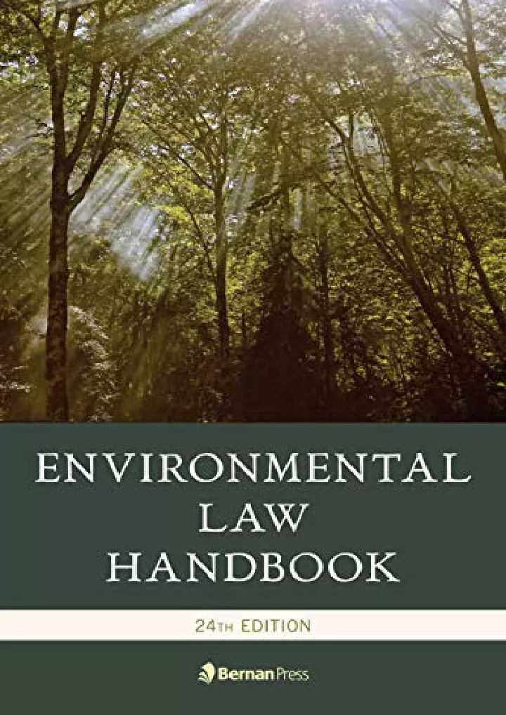 environmental law handbook download pdf read