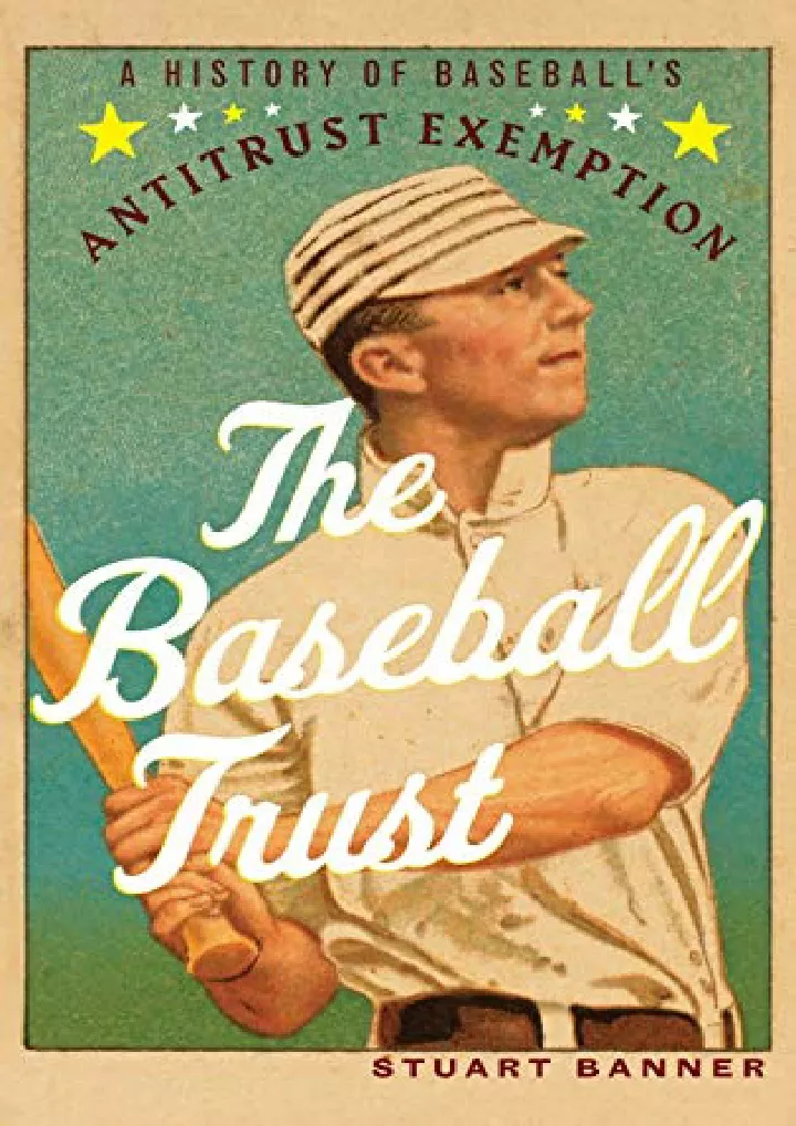 the baseball trust a history of baseball