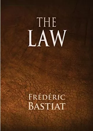 [PDF] READ Free The Law bestseller