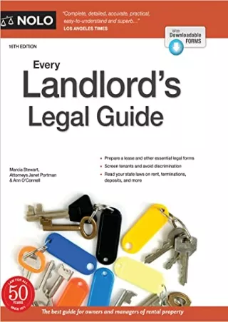 READ [PDF] Every Landlord's Legal Guide android
