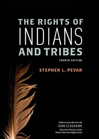 EPUB DOWNLOAD The Rights of Indians and Tribes kindle