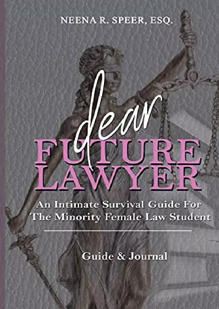 dear future lawyer an intimate survival guide