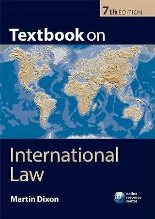 READ [PDF] Textbook on International Law: Seventh Edition read