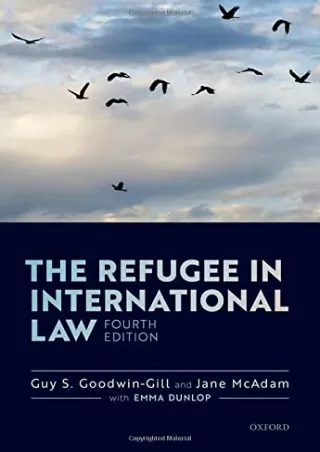 PDF KINDLE DOWNLOAD The Refugee in International Law full