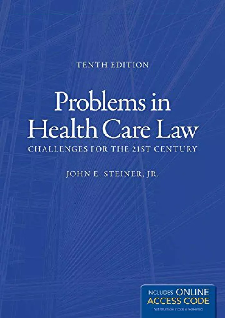 problems in health care law challenges