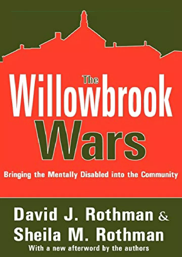 the willowbrook wars bringing the mentally