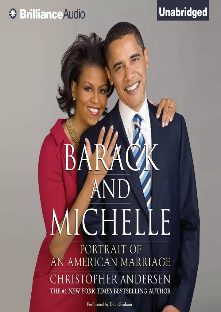 barack and michelle portrait of an american