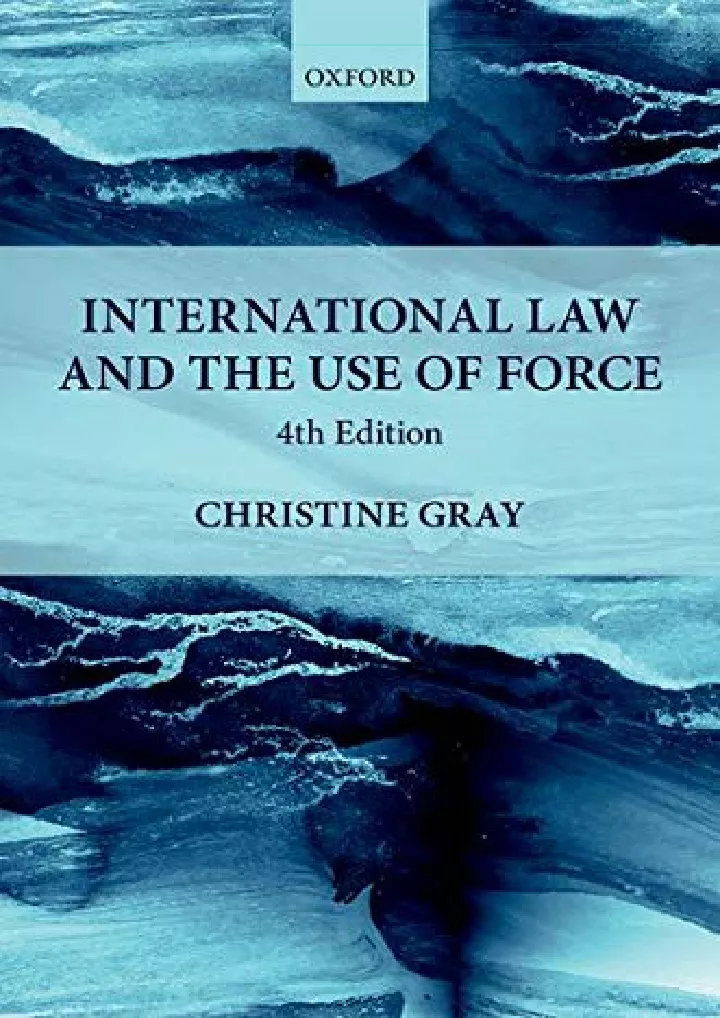 international law and the use of force