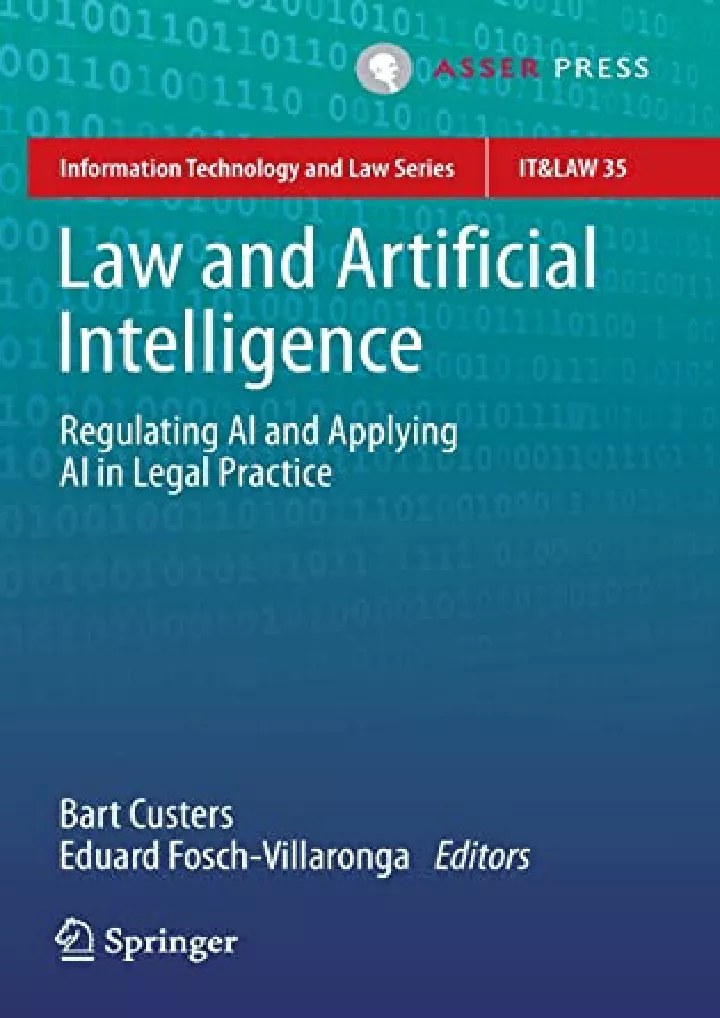 law and artificial intelligence regulating