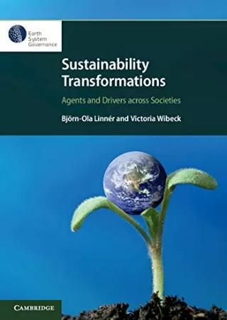 Read PDF  Sustainability Transformations: Agents and Drivers across Societies