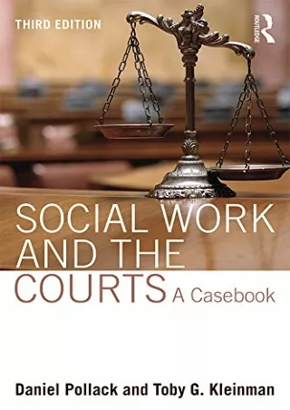 Full PDF Social Work and the Courts: A Casebook