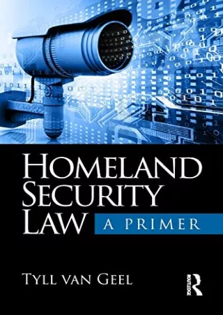 Read online  Homeland Security Law: A Primer