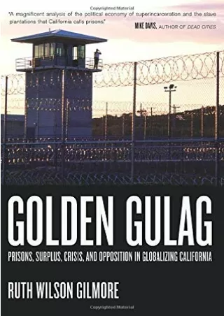 Read ebook [PDF] Golden Gulag: Prisons, Surplus, Crisis, and Opposition in Globalizing California
